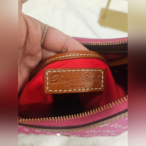 Dooney & Bourke Gretta Hobo Bag, Pink, Cute, Feminine,Flirty, Girlhoodcore, NWT - Picture 12 of 15